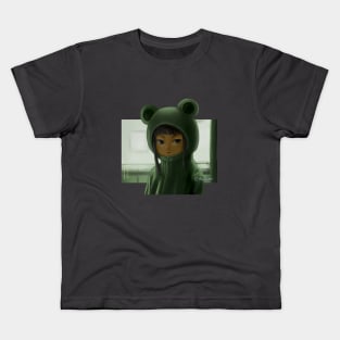 frog girl Kids T-Shirt